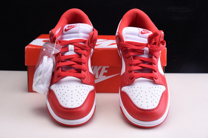 nike dunk low sp “university red” cu1727-100