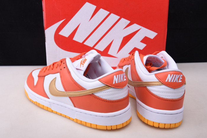 nike dunk low golden orange dq4690-800