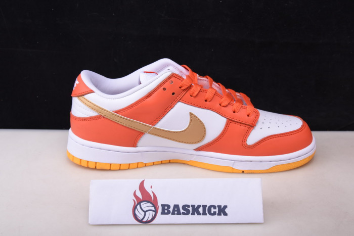 nike dunk low golden orange dq4690-800