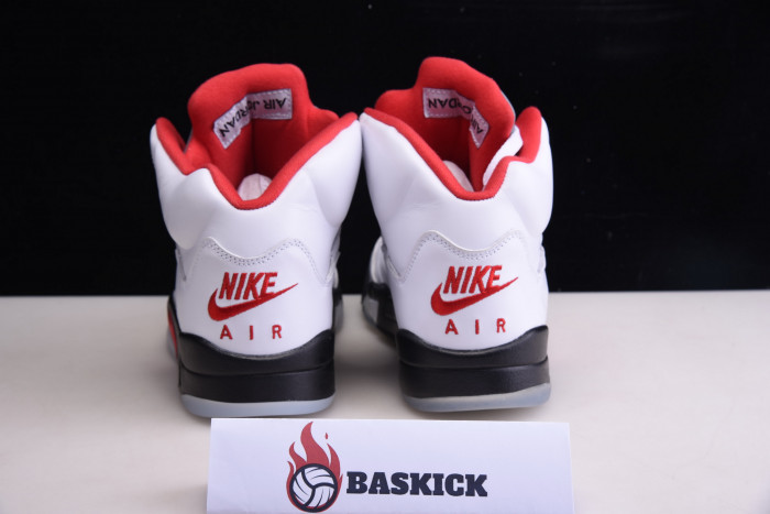 jordan 5 retro fire red silver tongue (2020) - da1911-102