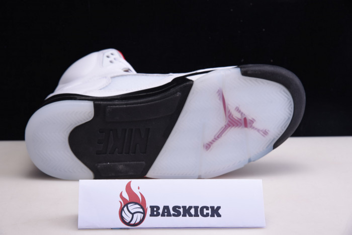 jordan 5 retro fire red silver tongue (2020) - da1911-102