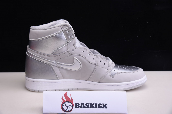 air jordan 1 japan neutral grey metallic silver dc1788-029 (with special box)