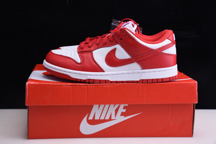 nike dunk low sp “university red” cu1727-100