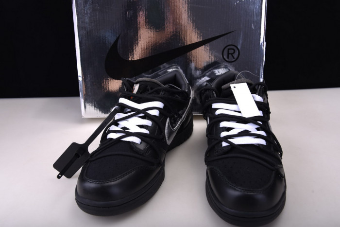 ofw x nike dunk low the 50 of 50 black dm1602-001
