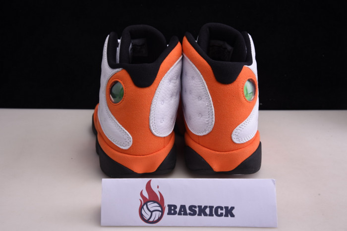 air jordan retro 13 starfish white black 414571-108