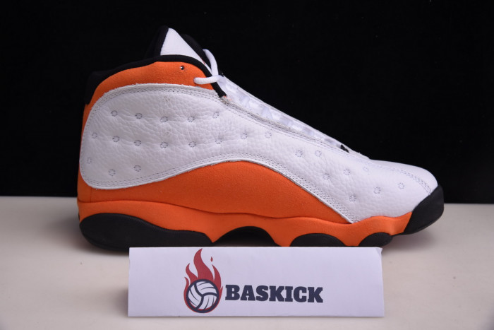 air jordan retro 13 starfish white black 414571-108