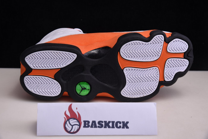 air jordan retro 13 starfish white black 414571-108