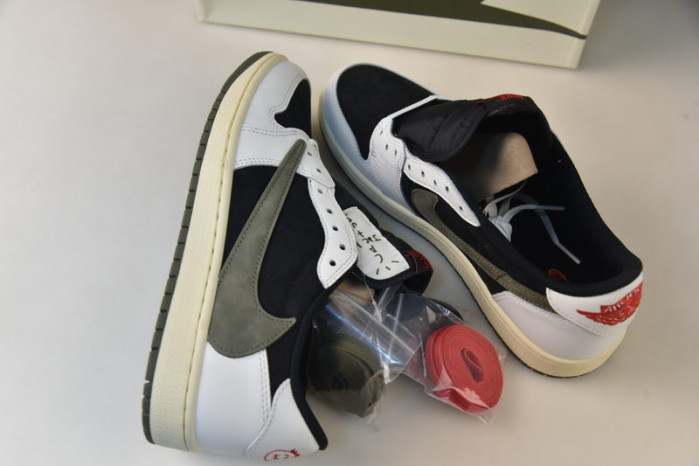 travis scott x air jordan 1 low og olive dz4137-106