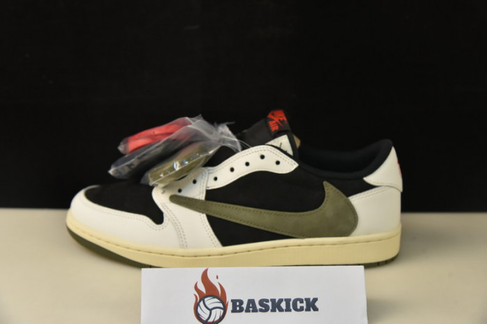 travis scott x air jordan 1 low og olive dz4137-106