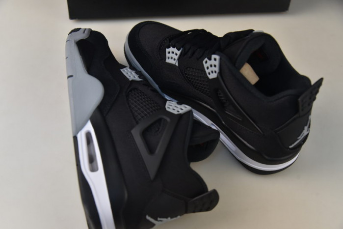 air jordan 4 “black canvas” dh7138-006