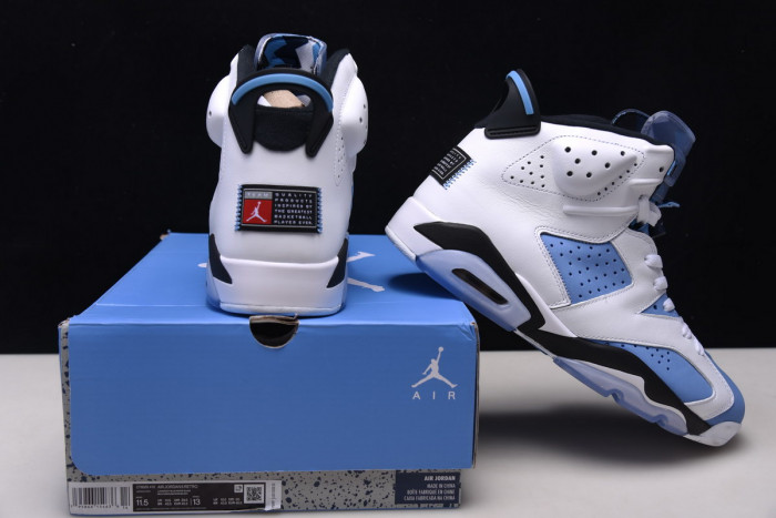 air jordan 6 retro "unc" ct8529-410
