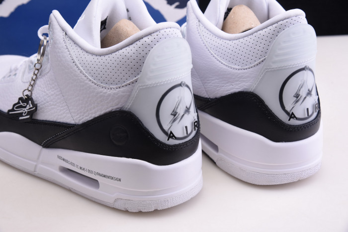 fragment air jordan 3 white black da3595-100