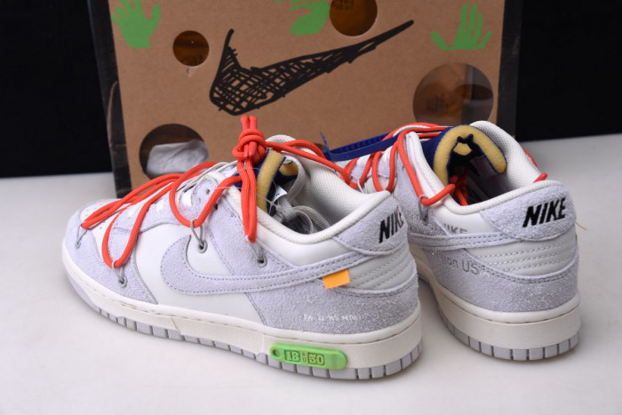 nike dunk low ofw lot 13 of 50 dj0950-110
