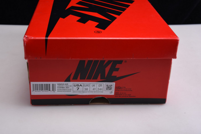 air jordan 1 high og wmns “silver toe” (red box) cd0461-001