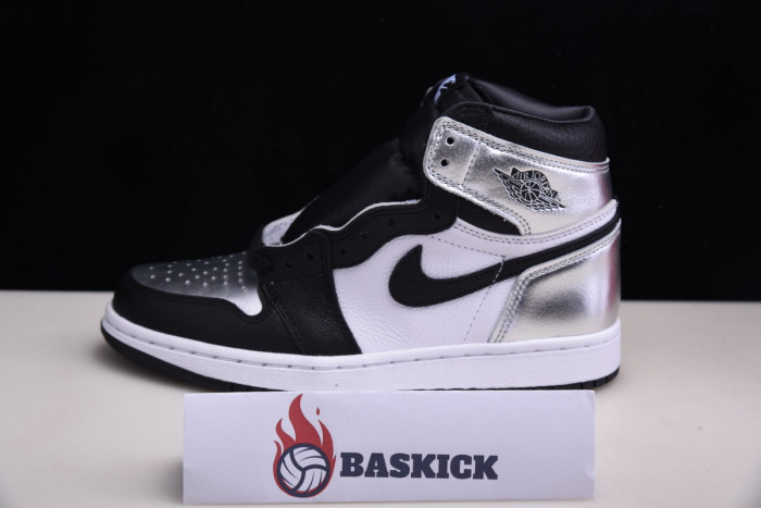 air jordan 1 high og wmns “silver toe” (red box) cd0461-001