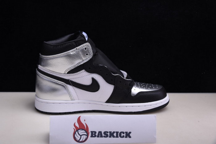 air jordan 1 high og wmns “silver toe” (red box) cd0461-001
