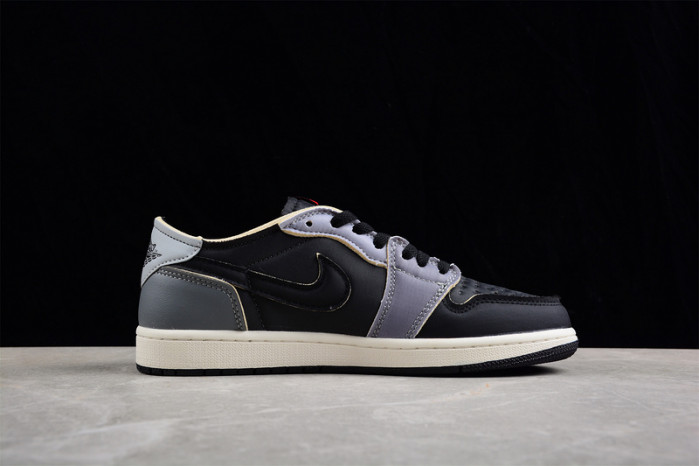 jordan 1 low og ex black smoke grey - dv0982-006