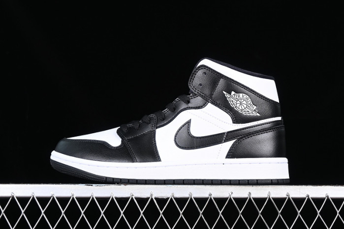 air jordan 1 mid panda dv0991-101