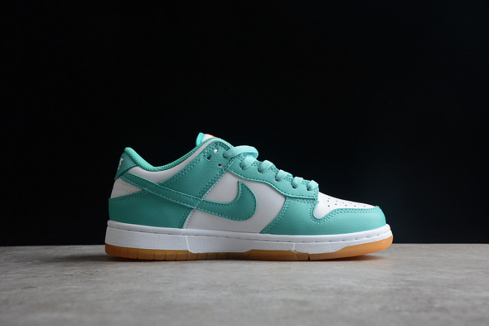 nike dunk low white turquoise dv2190-100