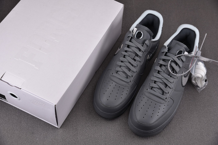 nike air force 1 low silver black dx1419-500
