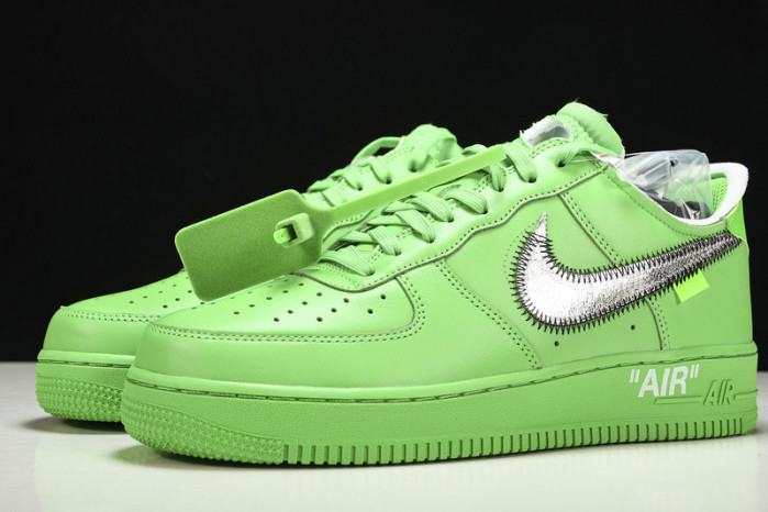 nike air force 1 low ofw light green spark dx1419-300
