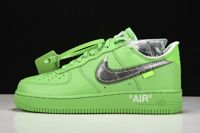 nike air force 1 low ofw light green spark dx1419-300