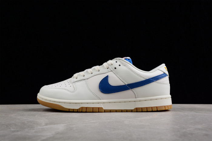 nike sb dunk low se sail dark marina blue dx3198-133