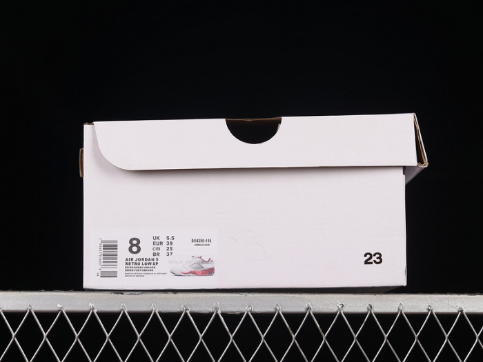 air jordan 5 low gs crafted for her white dx4390-116