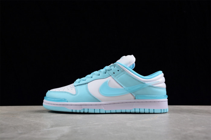 nike dunk low twist jade ice (women''s) dz2794-101