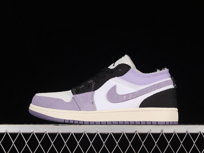 air jordan 1 craft "grey/black" dz4135-002