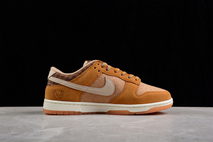 nike sb dunk low wheat brown white dz5350-288