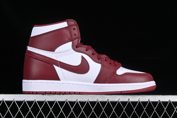 air jordan 1 high og team red dz5485-160