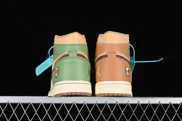 jordan 1 generation high bang series voodoo doll dz7292-100