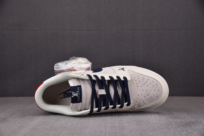 lv x nike sb dunk low wheat off white brown fc1688-148