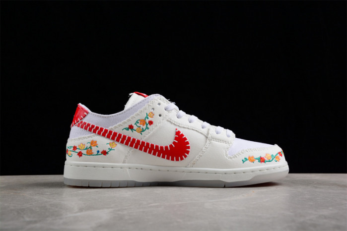 nike sb dunk low decon n7 white red fd6951-700