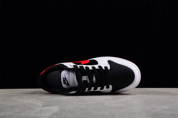 nike dunk low "white/black/red" fd9762-061