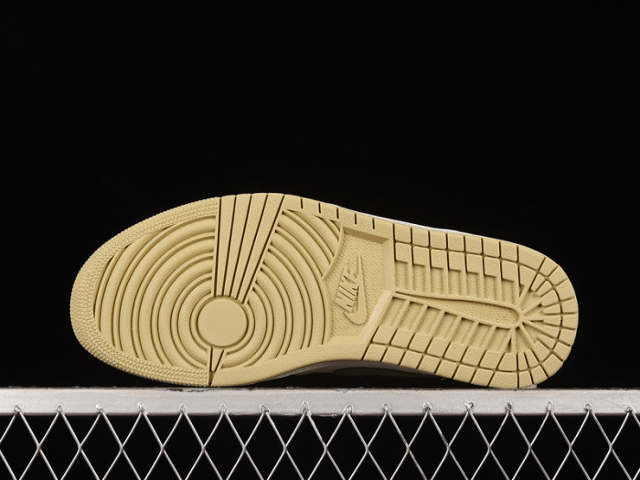 air jordan 1 low sail white oil green fd9906-131