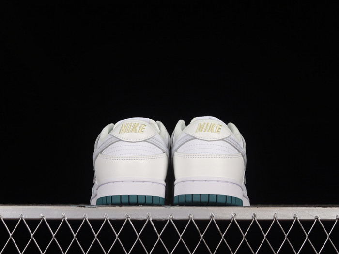 nike dunk low white green grey fd9911-101