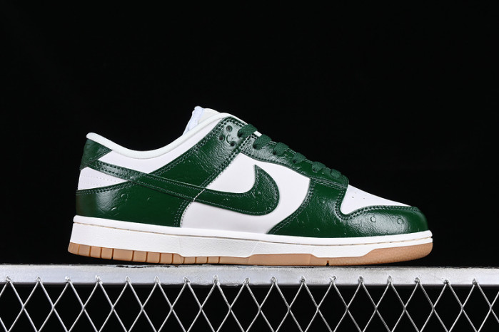 nike sb dunk low green ostrich gum fj2260-002