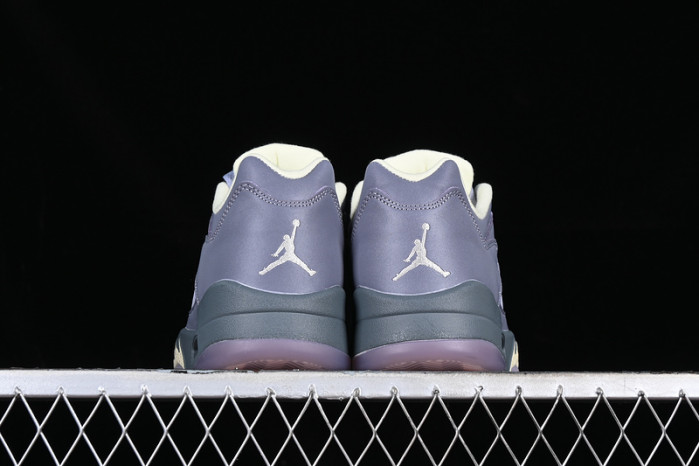 air jordan 5 low indigo haze white/blue/purple fj4563-500