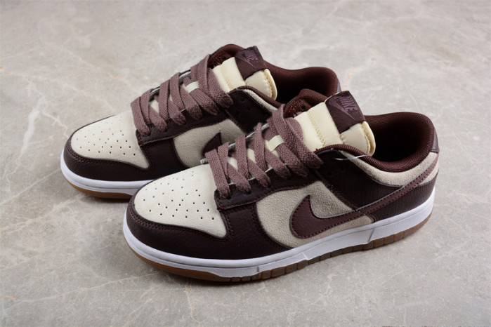 nike dunk low "plum/coconut milk" fj4734-100