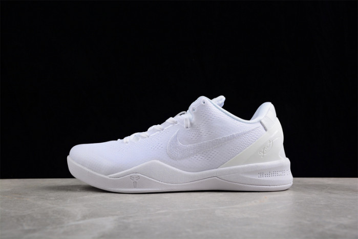 nike kobe 8 protro triple white fj9364-100