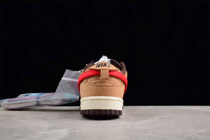 clot x nike dunk low "cork" fn0317-121