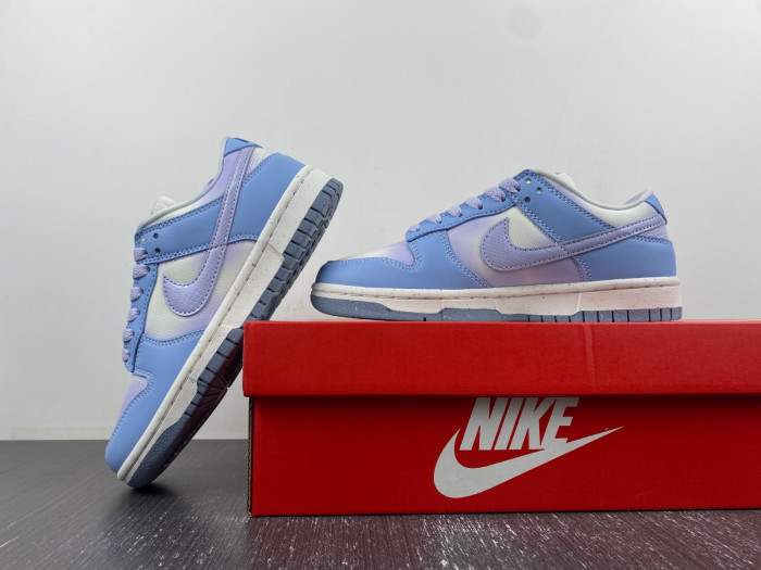 nike dunk low blue canvas fn0323-400