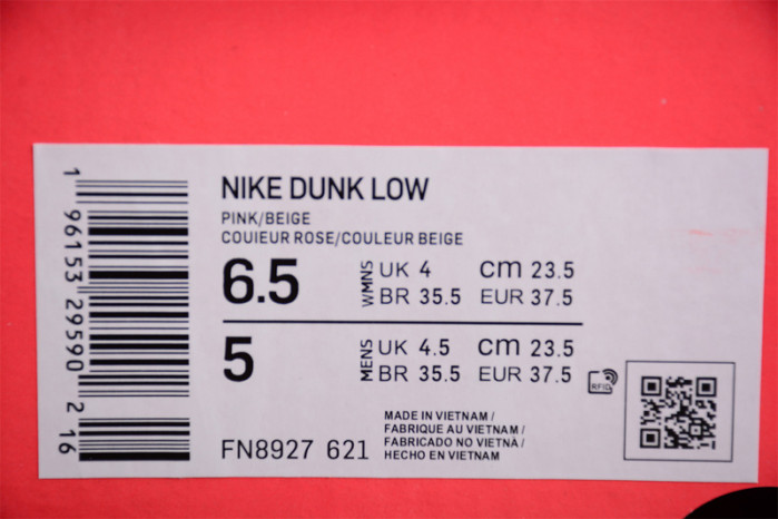 nike dunk low "barbie" fn8927-621