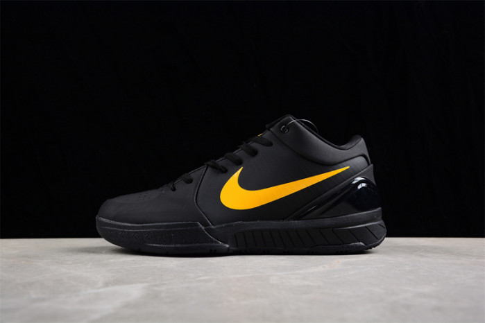 nike kobe 4 protro black university gold fq3544-001