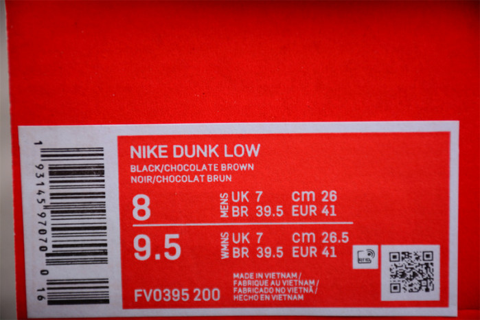 nike dunk low red panda fv0395-200