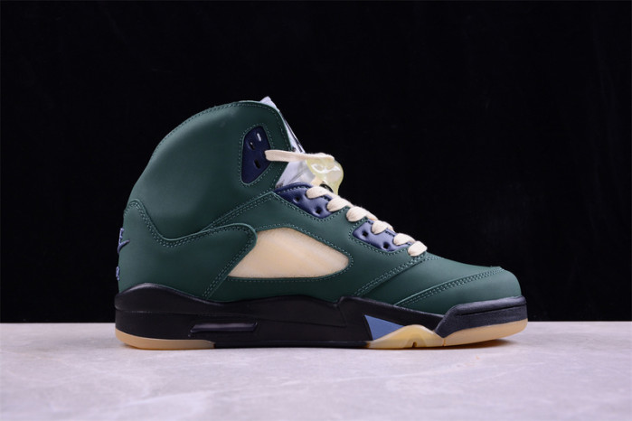 air jordan 5 "navy green” fz5758-003
