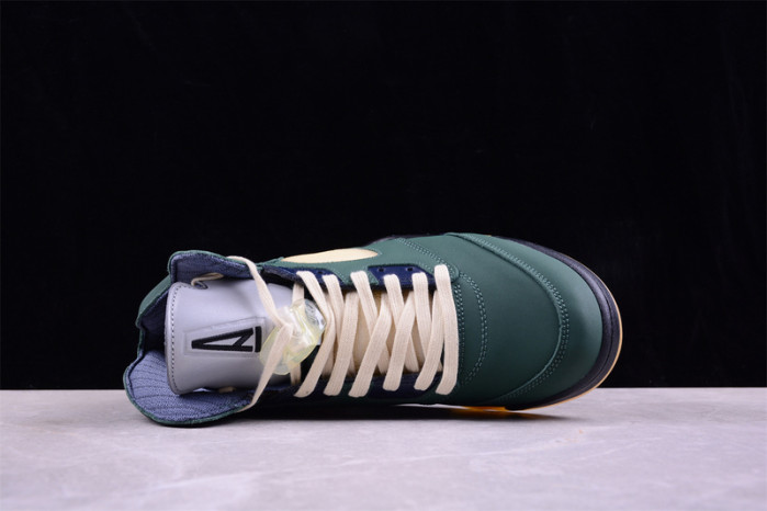 air jordan 5 "navy green” fz5758-003