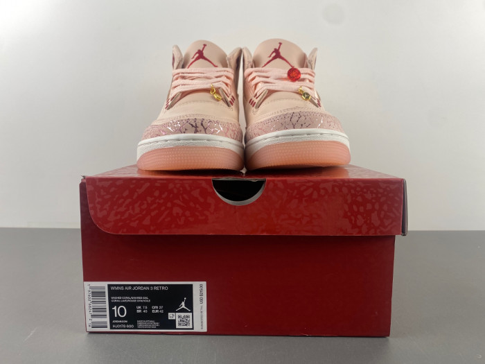 AIR JORDAN 3 WMNS "VALENTINE